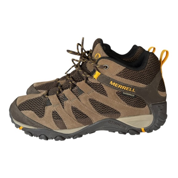 Merrell Other - Merrell Alvernon Mid Waterproof Hiking Boots, Men’s 10.5